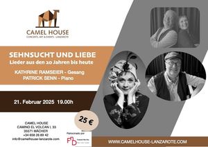 Flyer of the Event “SEHNSUCHT UND LIEBE”