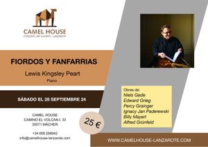 Flyer of the Event “Concert – Fjords and fanfares”
