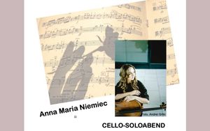 Flyer of the Event “Extraconcert – Anne Marie Niemiec – Cello Solo”