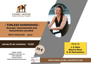 Flyer of the Event “Timeless Harmonies”