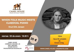 Flyer of the Event “WHEN FOLK MUSIC MEETS CLASSICAL PIANO”
