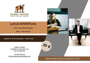 Flyer of the Event “Concert – Lyrical ADVENTures”